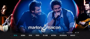 Marlon e Maicon estão de site novo. A dupla catarinense Marlon e Maicon anunciou nessa semana o seu novo site ...