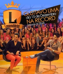 Gusttavo Lima participa ao vivo do Legendários deste sábado O programa Legendários deste sábado (15/12) receberá no palco o cantor ...
