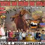 De 12 a 15 de Setembro de 2013 acontecerá a 10ª Festa do Peão de Itaju-SP Local Recinto de Rodeio Rua: ...