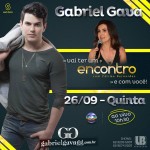 Amanhã, dia 26/09, o cantor Gabriel Gava será uma das atrações do programa Encontro com Fátima Bernardes, na Rede Globo. ...