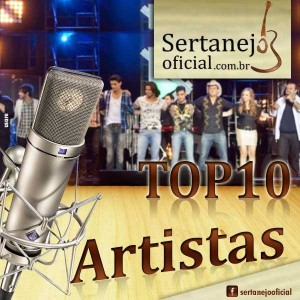 TOP 10 Artistas Agosto 2013 1 – Luan Santana 2 – Cristiano Araújo 3 – Amannda 4 – Paulinho Reis 5 – Chitãozinho e Xororó 6 – Carlos e Jader 7 – Adson e Alana 8 – Adair Cardoso 9 ...