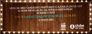 A votação do Festival Sertanejo 2013 se encerra no dia 14 de outubro A votação que está escolhendo os 40 candidatos que irão passar para a fase das audições eliminatórias no Festival Sertanejo 2013 está a todo vapor! Milhares de ...