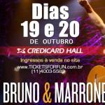Bruno e Marrone fazem duas únicas apresentações, no Credicard Hall, nos dias 19 e 20 de outubro da turnê que ...
