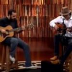 Almir Sater tocando um Blues “O Ganso” junto com Rodrigo Sater no programa ‘Viola minha viola’, da TV Cultura, apresentado ...