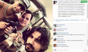 O cantor Mariano, da dupla Munhoz e Mariano, criou polêmica ao postar uma foto no Instagram na manhã desta quarta-feira, ...