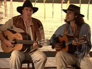 Almir Sater e Sérgio Reis cantando Rei Do Gado