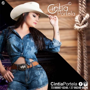 Dona de uma voz, beleza e estilo inconfundíveis, a cantora Cintia Portela é uma artista do seguimento sertanejo que veio para ficar, e que vem despontando no cenário musical.