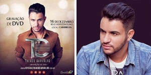 O cantor Thiago Carvalho irá gravar o primeiro DVD da carreira em Belo Horizonte!