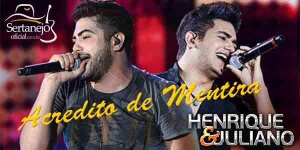 A dupla sertaneja destaque de 2015, Henrique e Juliano, está lançando mais uma música do seu novo DVD “Novas Histórias – ...