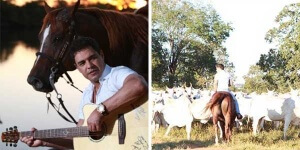 O cantor Zezé Di Camargo é muito apaixonado pela música, porém existe outra atividade na qual ele também se dedica, a pecuária.