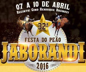Festa do Peão de Jaborandi 2016 - Ingressos e Shows