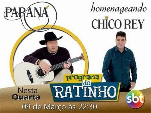 Homenagem a Chico Rey no "Programa do Ratinho"