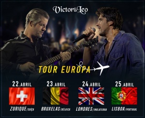 Victor e Leo -Turnê Europa