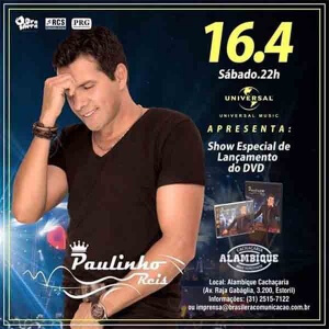 Paulinho Reis lança DVD pela Universal Music