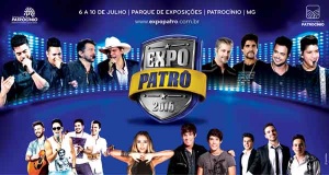 ExpoPatrô 2016 - Ingressos e Shows