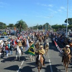 Desfile de Cavaleiros, evento que abre as atividades das Festa do Peão de Americana, acontece neste domingo