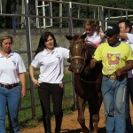 Tratamento que utiliza equitação acontece no Rancho do Peãozinho e é destinado a Ppacientespacientes do Centro Municipal de Reabilitação.