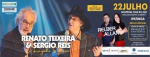 Sérgio Reis e Renato Teixeira em Ipatinga