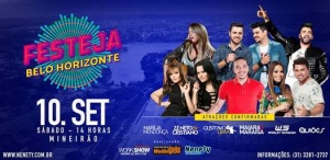 Ingressos e Shows Festeja Belo Horizonte