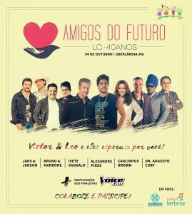 Show Amigos do Futuro em Uberlândia