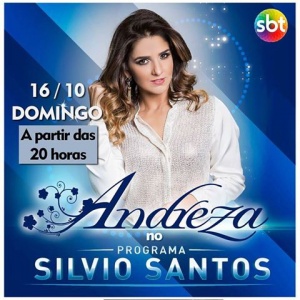 Andreza no Silvio Santos