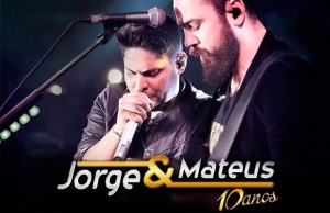 Playlist Jorge e Mateus – 10 anos – Ao Vivo A dupla sertaneja Jorge e Mateus, por meio de seu canal no Youtube, disponibilizou para os seus fãs a visualização completa do CD/DVD “10 anos – Ao Vivo”, gravado no final de ...