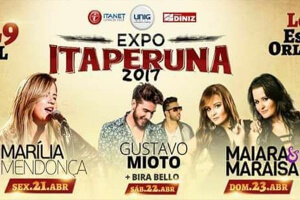 ExpoItaperuna 2017 - Ingressos e Shows