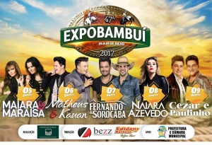 Expobambuí 2017 - Ingressos e Shows