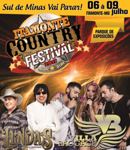 Itamonte Country Festival 2017 - Programação