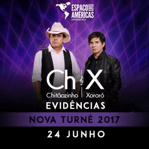 Turnê Evidências com Chitãozinho e Xororó 