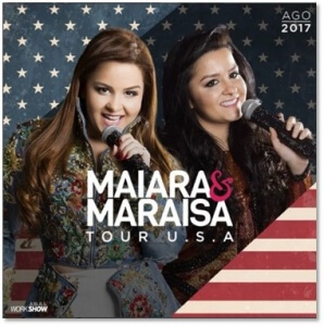 Maiara e Maraisa fazem primeira turnê nos EUA