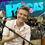 Michel Teló no Altas Horas da Globo. No último sábado, dia 07 de abril, o Altas Horas estreou o cenário ...