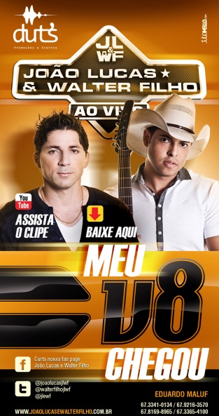 baixar sertanejo V8 Joao Lucas e Walter Filho