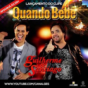 A dupla sertaneja formada pelos irmãos Guilherme e Santiago acaba de lançar o videoclipe da canção “Quando Bebe”, música que está tocando em todas as rádios do Brasil e consta na lista das mais pedidas. Gravado em Goiânia/GO, o videoclipe ...