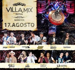 No próximo sábado (17/6), o Villa Mix chega à maior festa de peão da América Latina, com a primeira edição do Villa Mix Barretos, evento que acontecerá no Parque do Peão apresentando no palco os shows de Jorge e Mateus, ...