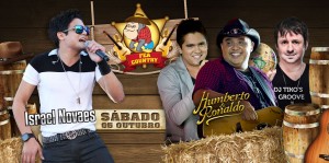 A dupla sertaneja Humberto e Ronaldo e o cara do arrocha, Israel Novaes irão se apresentar no próximo dia 05, no FEA Country 2013 em Ribeirão Preto (SP). Os sertanejos Humberto e Ronaldo já se apresentaram na primeira edição do ...