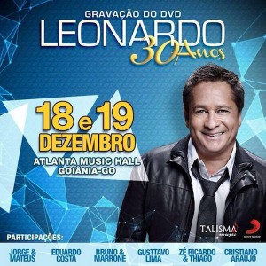 Depois do lançamento da sua biografia “Não Aprendi Dizer Adeus”, o cantor Leonardo vem ensaiando muito para a gravação do DVD em comemoração aos seus 30 anos de carreira. O DVD será gravado no Atlanta Music Hall, em Goiânia (GO), ...