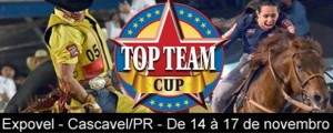 As atenções do rodeio nacional se voltam a partir desta quinta-feira, 14, para a arena da Expovel, onde acontecerá a definição dos campeões Top Team Cup temporada 2013. A etapa será realizada de 14 a 17 de novembro com disputas ...