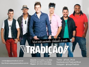 O Grupo Tradição lança hoje seu novo projeto, o 10º CD de carreira, intitulado “Churrascão do Tradição”, gravado ao vivo ...