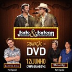 A dupla sertaneja Jads e Jadson irá gravar seu segundo DVD no próximo dia 12 de junho, durante o Arraial ...