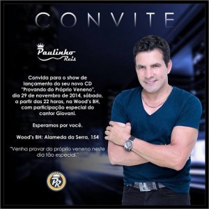 O cantor Paulinho Reis está curtindo bastante sua nova fase musical e para comemorar, ele irá lançar nesta semana, na ...