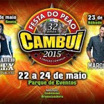 A Festa do Peão de Cambuí 2015 está chegando, de 22 a 24 de maio, confira abaixo a programação: Dia ...