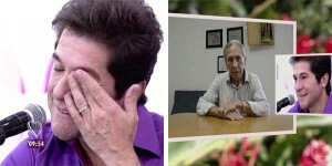 Daniel chora com homenagem do pai e fala sobre o irmão que tem paralisia cerebral...