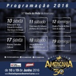 Confira agora a programação completa da Festa do Peão de Americana 2016 – Ingressos e Shows A Festa do Peão de ...