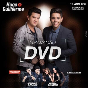 A recém formada dupla Hugo (Spártaco) e Guilherme, anunciam a gravação do primeiro DVD