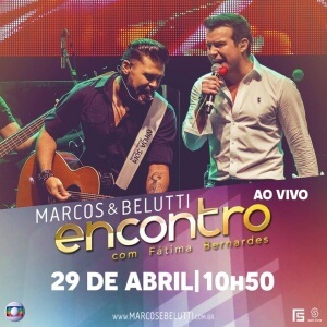 Multishow exibe show ao vivo de Marcos & Belutti neste sábado, dia 30