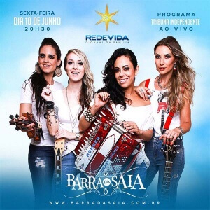 Dalcides Biscalquin recebe banda feminina Barra da Saia no programa Tribuna Independente desta sexta-feira (10/06)