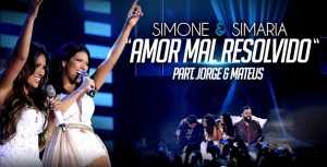 Amor Mal Resolvido – Simone e Simaria part. Jorge e Mateus As coleguinhas mais amadas do Brasil, Simone e Simaria, lançaram nesta ...