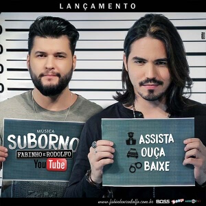 Nova música Suborno – Fabinho e Rodolfo Os sertanejos Fabinho e Rodolfo estão lançando hoje (29) a sua nova música de trabalho, a canção Suborno. A música, que é uma composição de Dan Lellis, ganhou um clipe bem humorado que contou com a ...