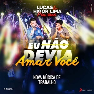 A dupla paranaense Lucas e Higor Lima lança nesta Segunda (04) sua nova música de trabalho “Eu não devia amar você”. A composição é do Higor Lima e foi gravada em Maringá/PR no projeto “Pra Você”. Lucas e Higor Lima, ...